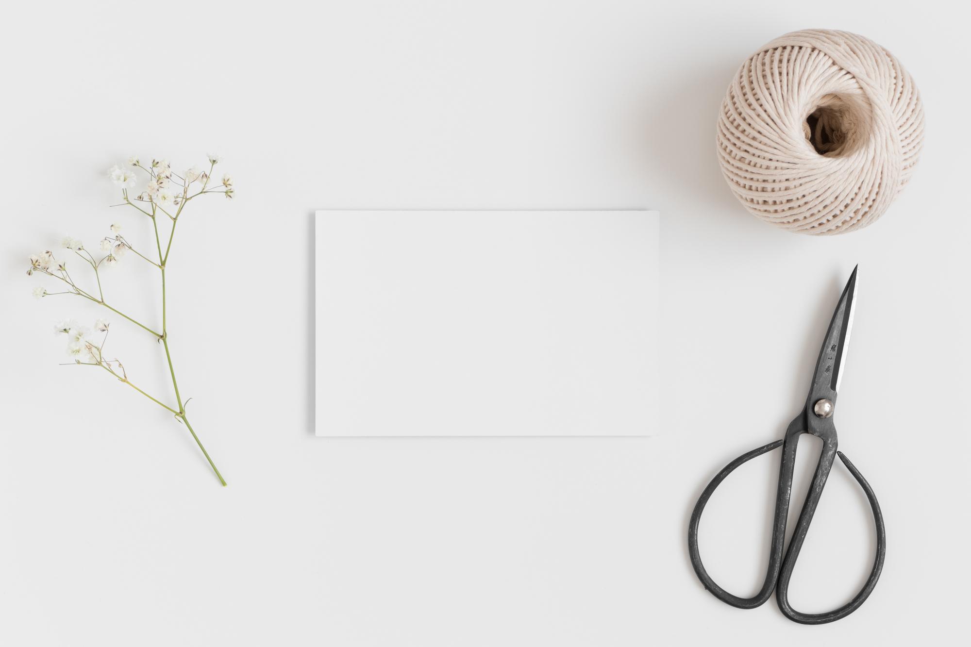 Flat lay: Musterkarten und Preisblätter
